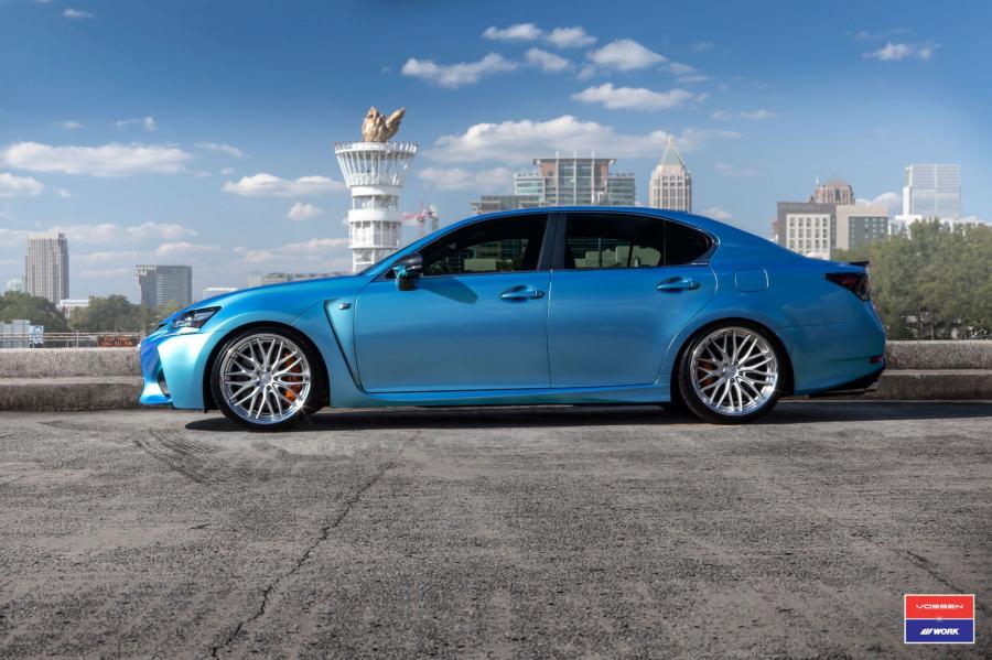  Lexus GS F on Vossen Wheels (VWS-2) 2016 года  (фото 15 из 22)